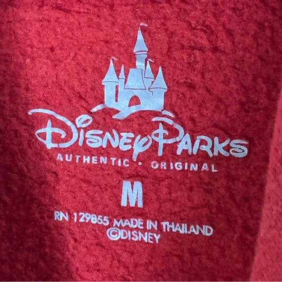 Disney Parks Original Mickey Mouse Graphic Hoodie Sweatshirt - Picture 12 of 13